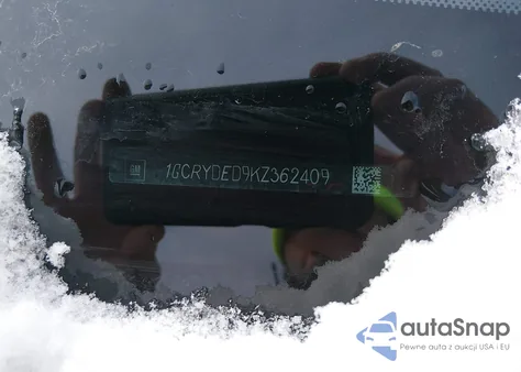 2019 Chevrolet Silverado 1500 Lt z USA, uszkodzony, nr VIN 1GCRYDED9KZ362409